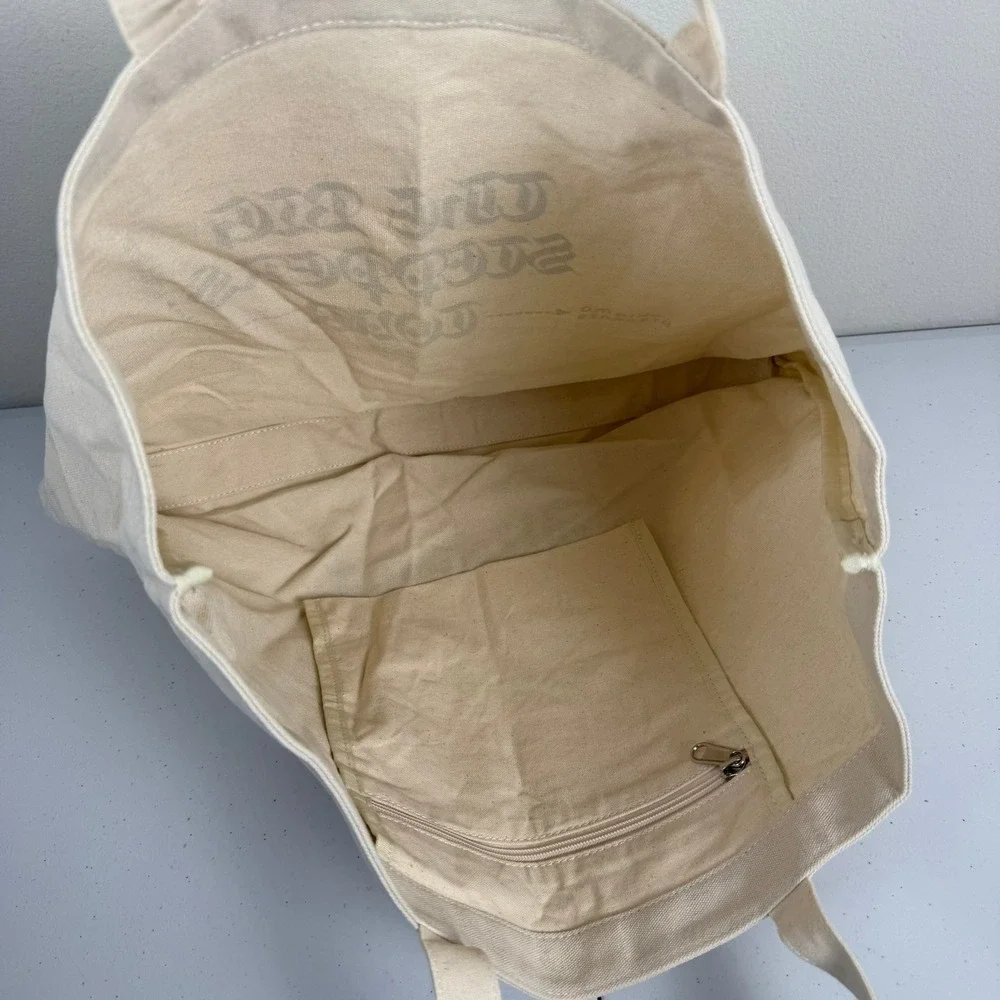 Kendrick‎ Lamar The Big Steppers Tour 2022 Tote Bag Beige Rich Spirit Merch NEW